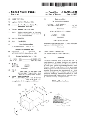OXIDE THIN FILM